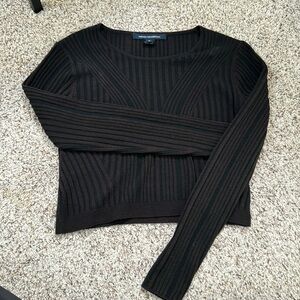 French connection ribbed sweater